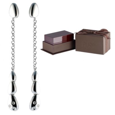 Pure Hot Diamonds Stepping Stone limited edition earrings