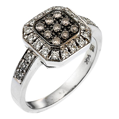 Le Vian 14ct white gold 48 point Chocolate
