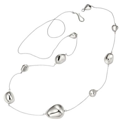Breil Milano Soffio stainless steel and sterling silver boule necklace - Product number 6575951