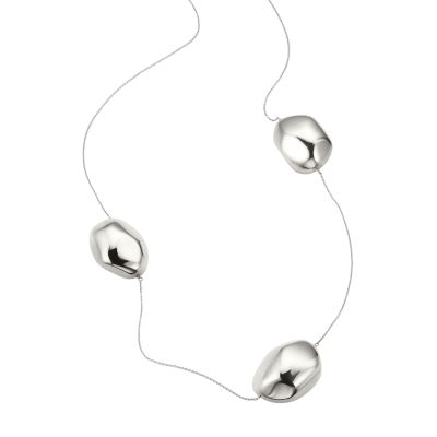 Breil Milano Soffio stainless steel and sterling silver boule necklace - Product number 6575986