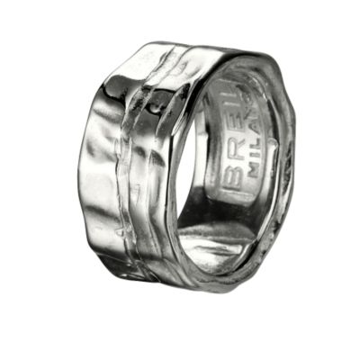 Desideri sterling silver textured