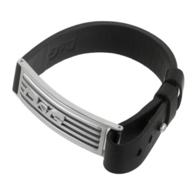 D&G Radiator stainless steel and leather bracelet - Product number 6579760