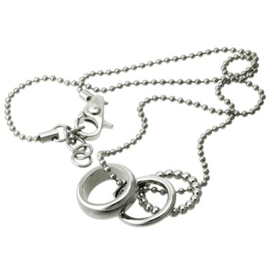 D&G Triplet stainless steel 3 ring charm pendan - Product number 6579795