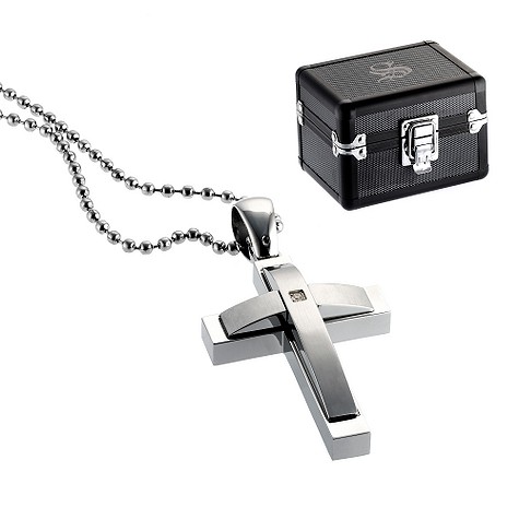 Simmons Jewelry Co. tag cross pendant