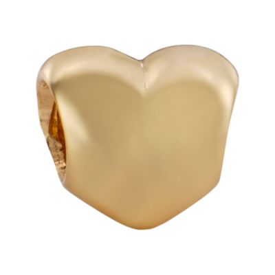 Pandora 14ct gold puff heart bead - Product number 6582990