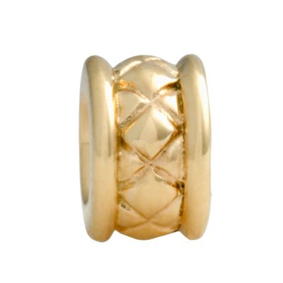 Pandora 14ct gold criss cross bead - Product number 6583083