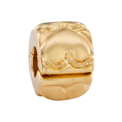 Pandora 14ct gold heart clip - Product number 6583202