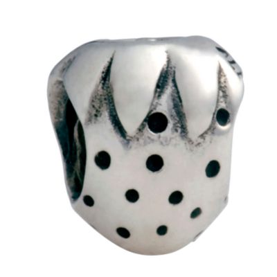 sterling silver strawberry bead