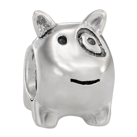 pandora sterling silver Patch the dog bead