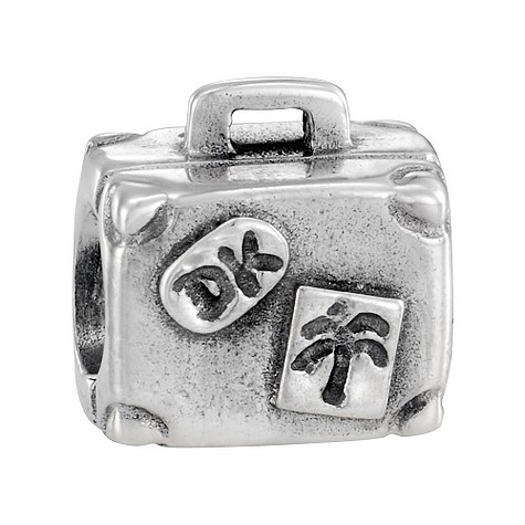 pandora sterling silver suitcase bead