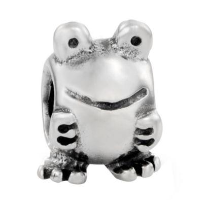 pandora sterling silver frog bead