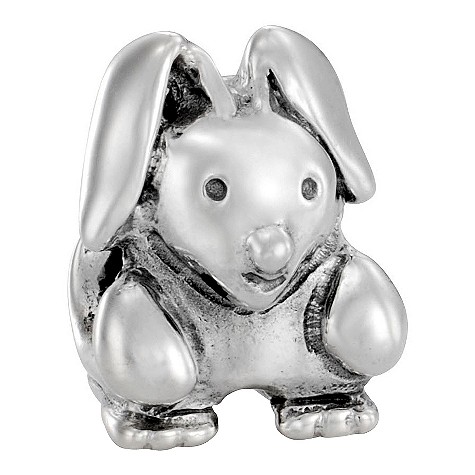 pandora sterling silver rabbit bead