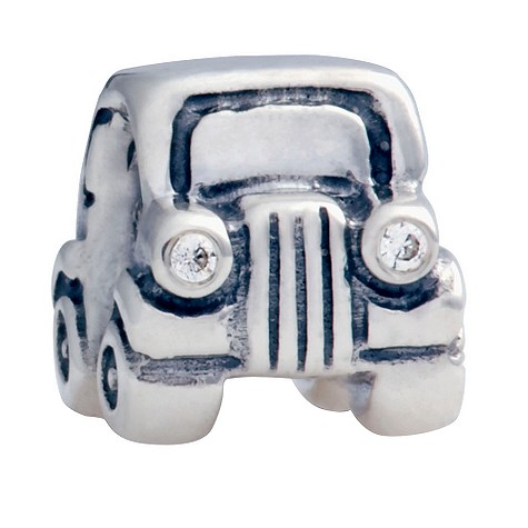 pandora sterling silver and cubic zirconia car