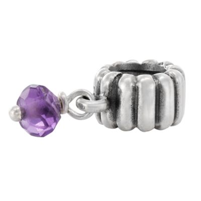 pandora sterling silver amethyst February