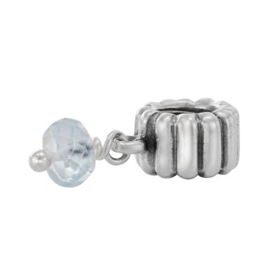 pandora sterling silver aquamarine March