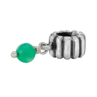 pandora sterling silver chrysoprase May