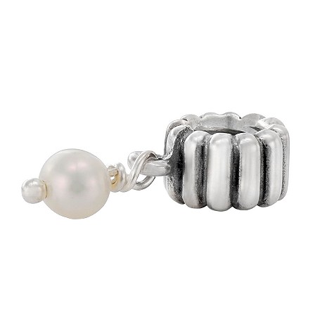 pandora sterling silver pearl June birthstone