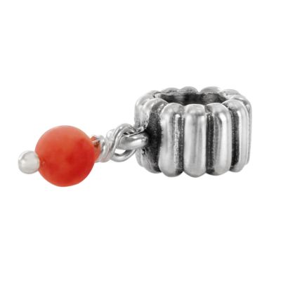 pandora sterling silver coral September