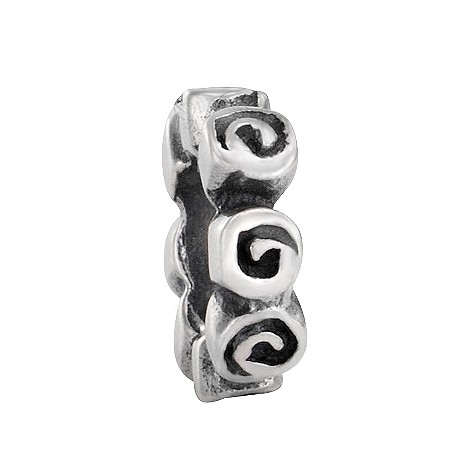 Pandora sterling silver curly whirly spacer