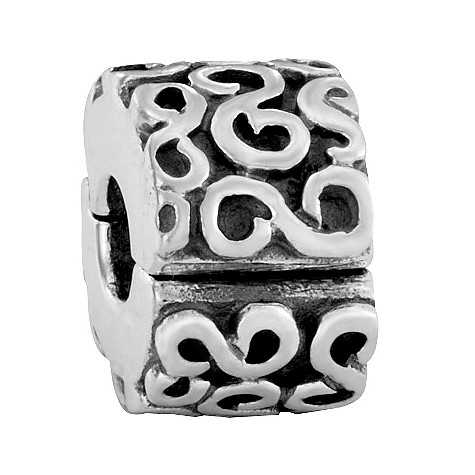 pandora sterling silver curly clip