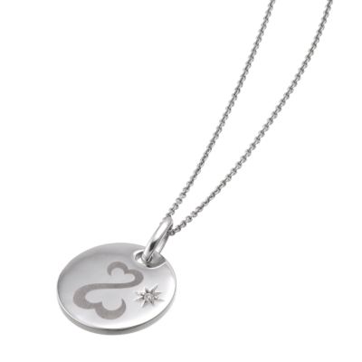 Open Hearts By Jane Seymour Diamond Disc Pendant