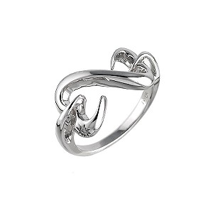 Jane Seymour Open Hearts By Jane Seymour Diamond Hearts Ring
