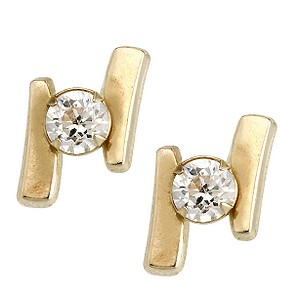 9ct Yellow Gold Cubic Zirconia Stud Earrings9ct Yellow Gold Cubic Zirconia Stud Earrings