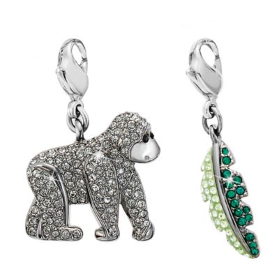 Swarovski Crystal - Gorilla Charm Set