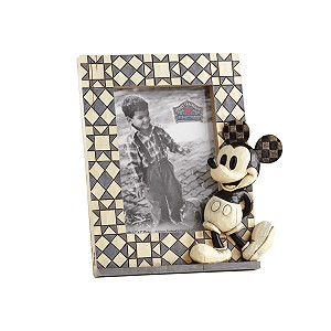 Disney Traditions Mickey Mouse Black and White Photo Frame
