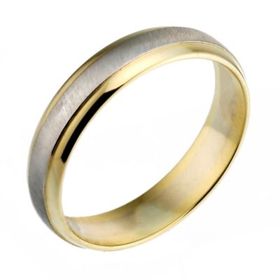 18ct gold two colour ladies