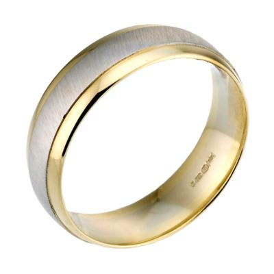 18ct gold two colour men