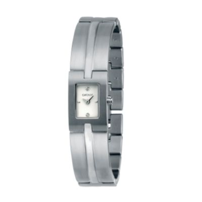 DKNY Ladies' Stone Set Stainless Steel Bangle Watch - Product number 6679021
