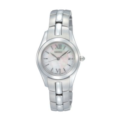 Seiko Coutura Ladies' Mother of Pearl Dial Stainless Steel Bracelet Watch - Product number 6679366