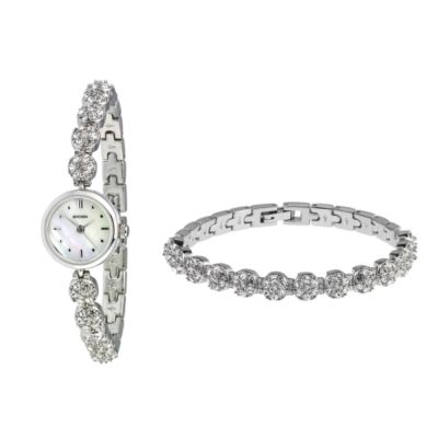 Sekonda Ladies' Stainless Steel Watch and Bracelet Set - Product number 6679455