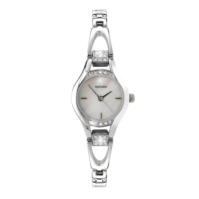 Sekonda Ladies' Stone Set Stainless Steel Bracelet Watch - Product number 6679552