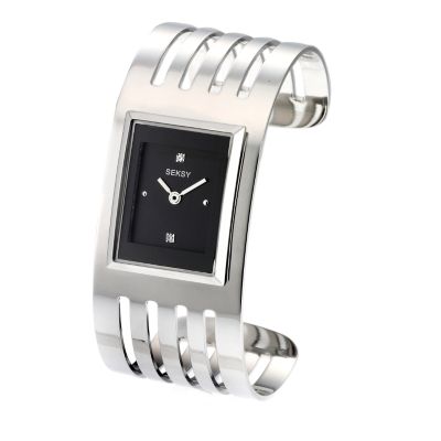 SEKSY by Sekonda  Black Dial Bangle Watch