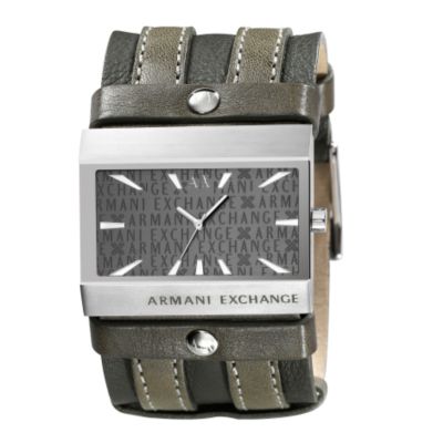 Armani Exchange Men's Grey Cuff Watch - Product number 6683002