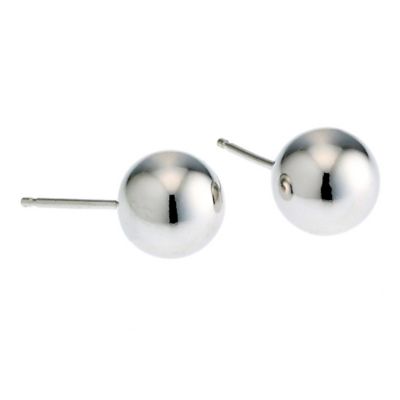 9ct white gold stud earrings - Product number 6693423