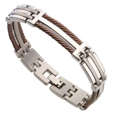 Titanium Matt & Polished Bracelet - Product number 6701477