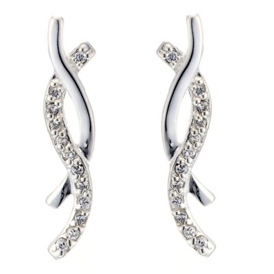 Sterling Silver Cubic Zirconia Earrings