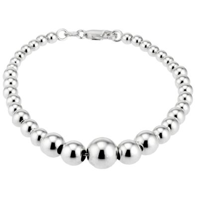 Graduating Silver Ball Bracelet - Product number 6714927