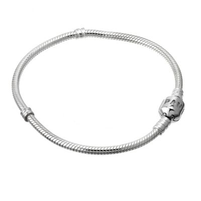 Pandora sterling silver clasp bracelet 18cm - Product number 6715192