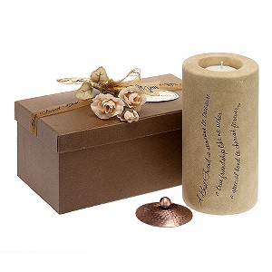 Comfort to Go Comfort Candles - Best Friends Pillar Candle in Box