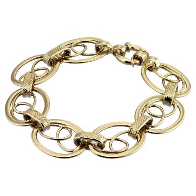 Eleganzia Exclusive 9ct Gold Bracelet - Product number 6717721
