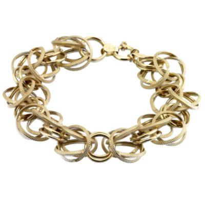 Eleganzia Exclusive 9ct Gold Bracelet - Product number 6717756