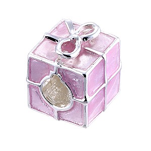 Truth Sterling Silver Pink Present Charm