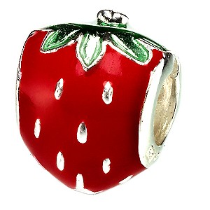 Truth Sterling Silver Strawberry Charm