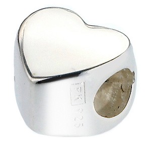 Truth Sterling Silver White heart