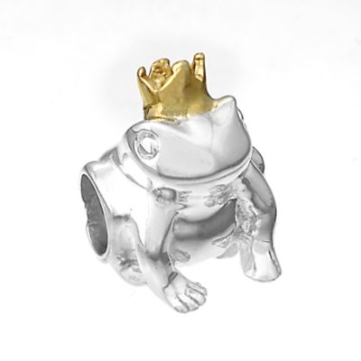 Truth Sterling Silver Gold-Plated Frog Charm