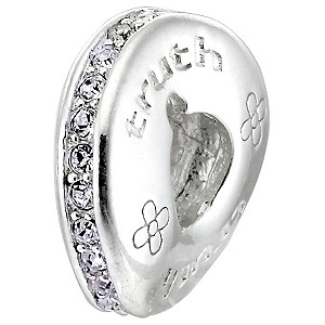 Truth Sterling Silver Cubic Zirconia Sparkling